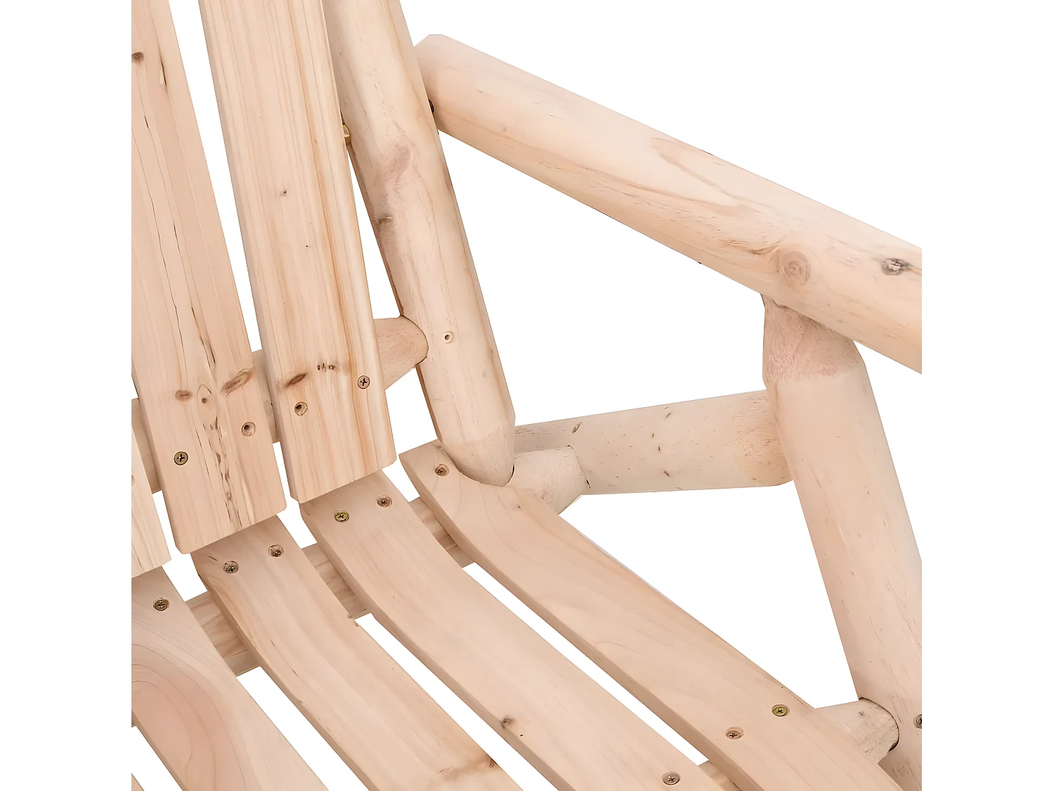 5 peças conjunto lounge de jardim madeira de abeto maciça