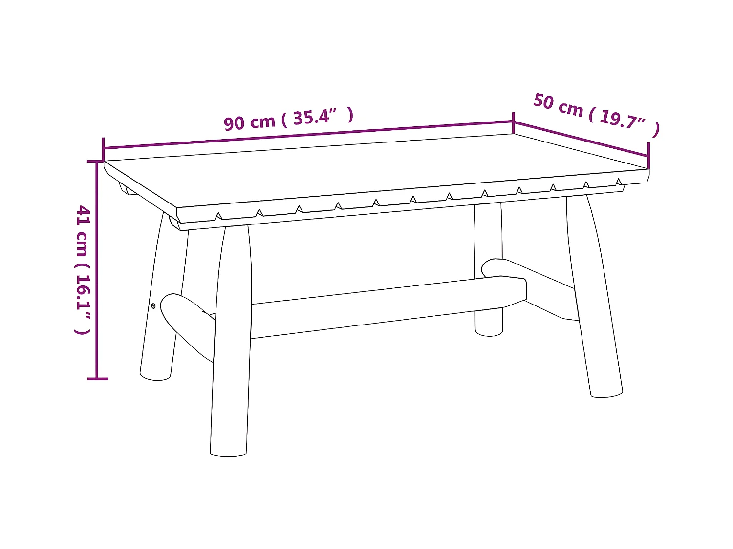 5 peças conjunto lounge de jardim madeira de abeto maciça