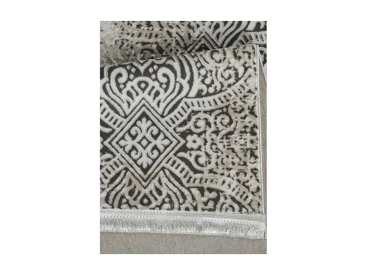 Tapis lavable oriental - ISTANBUL 08 Gris 200*290