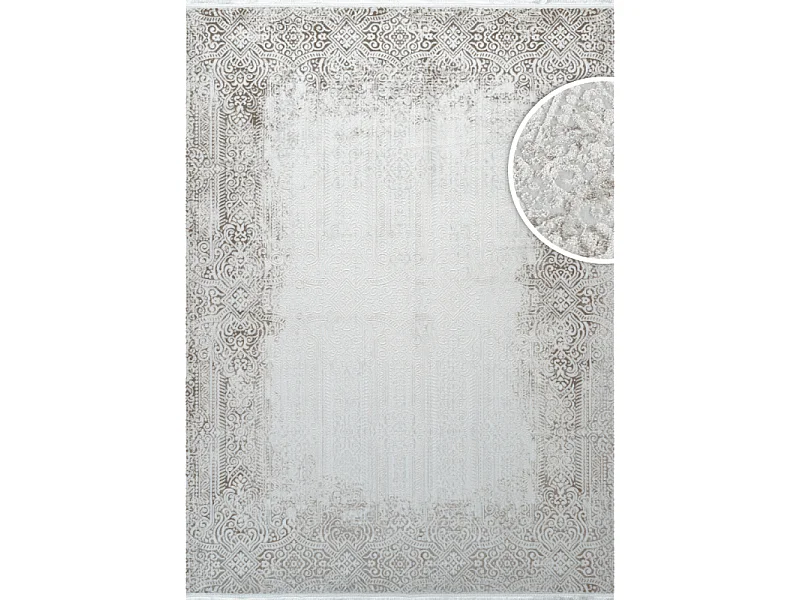 Tapis lavable oriental - ISTANBUL 08 Taupe 200*290