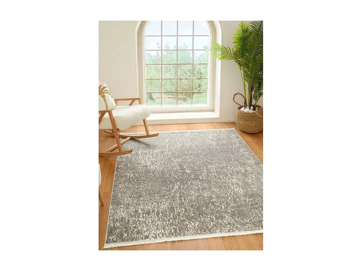 Tapis lavable - ISTANBUL 07 Gris anthracite 200*290