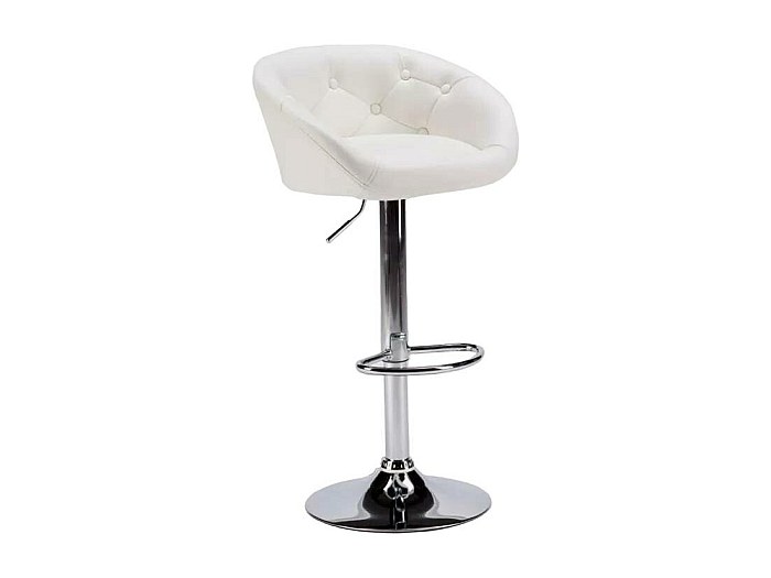 2 PCS Tabourets de bar en similicuir marron,chaise de salle à manger avec dossier souple et pieds en métal,adapté aux - Maison