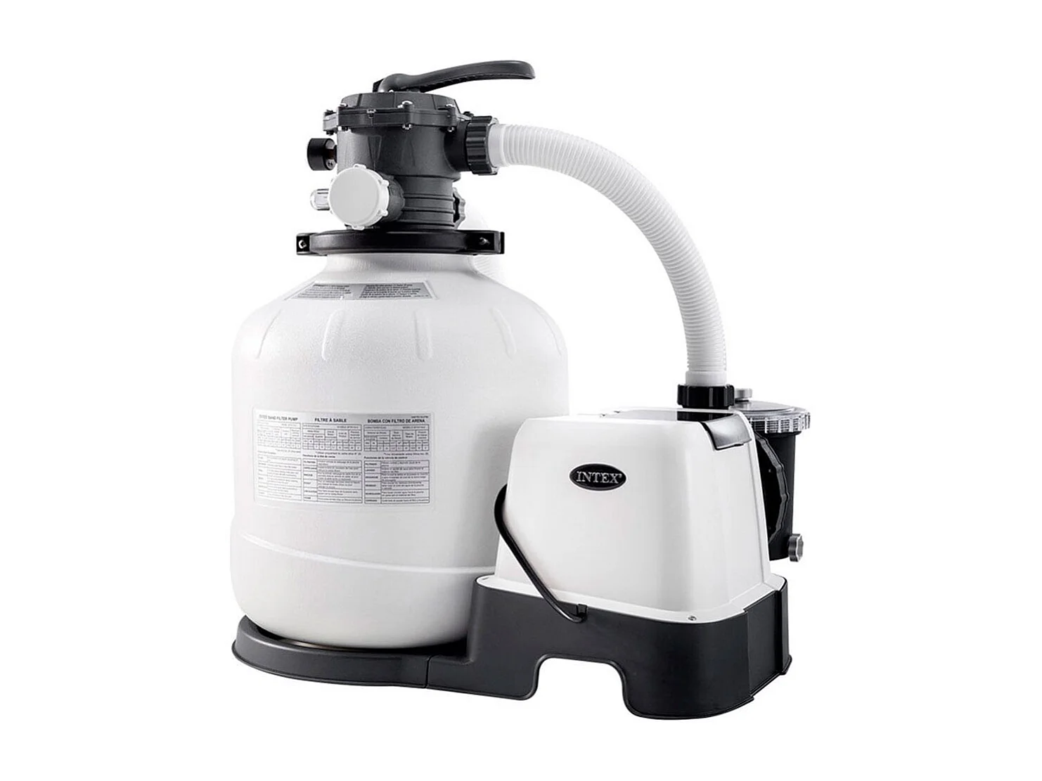 Piscine hors-sol rectangulaire 975x488x132 Intex filtre ref 26378 GILI