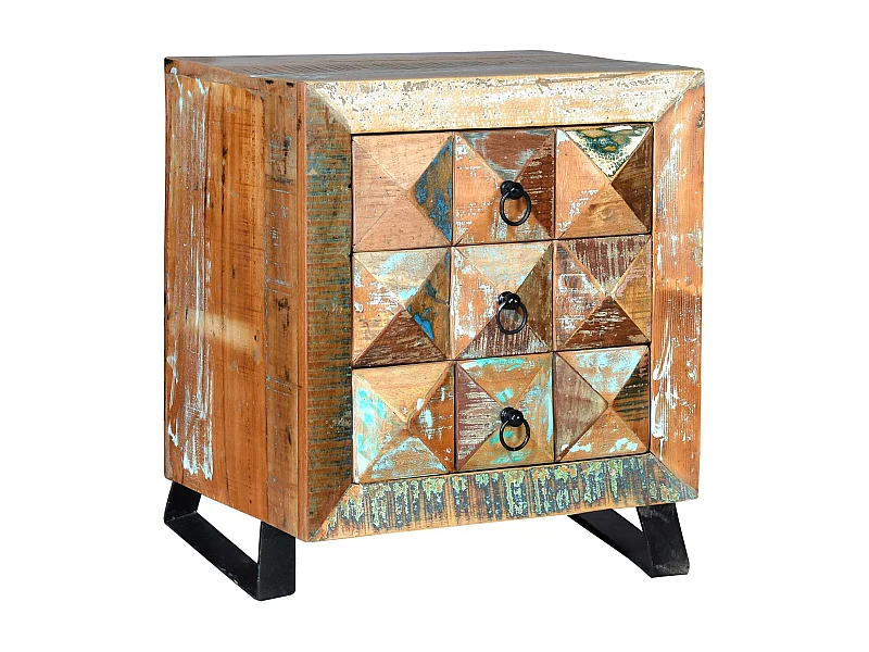 Couchtisch  aus recyceltem Holz