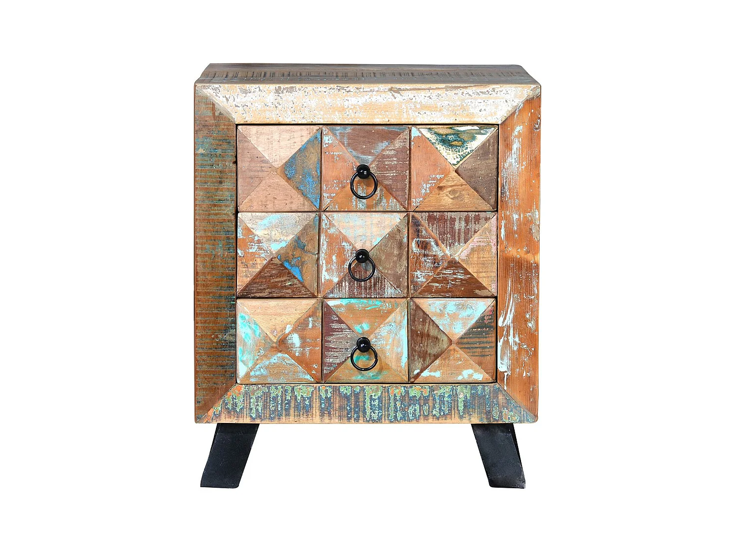 Couchtisch  aus recyceltem Holz