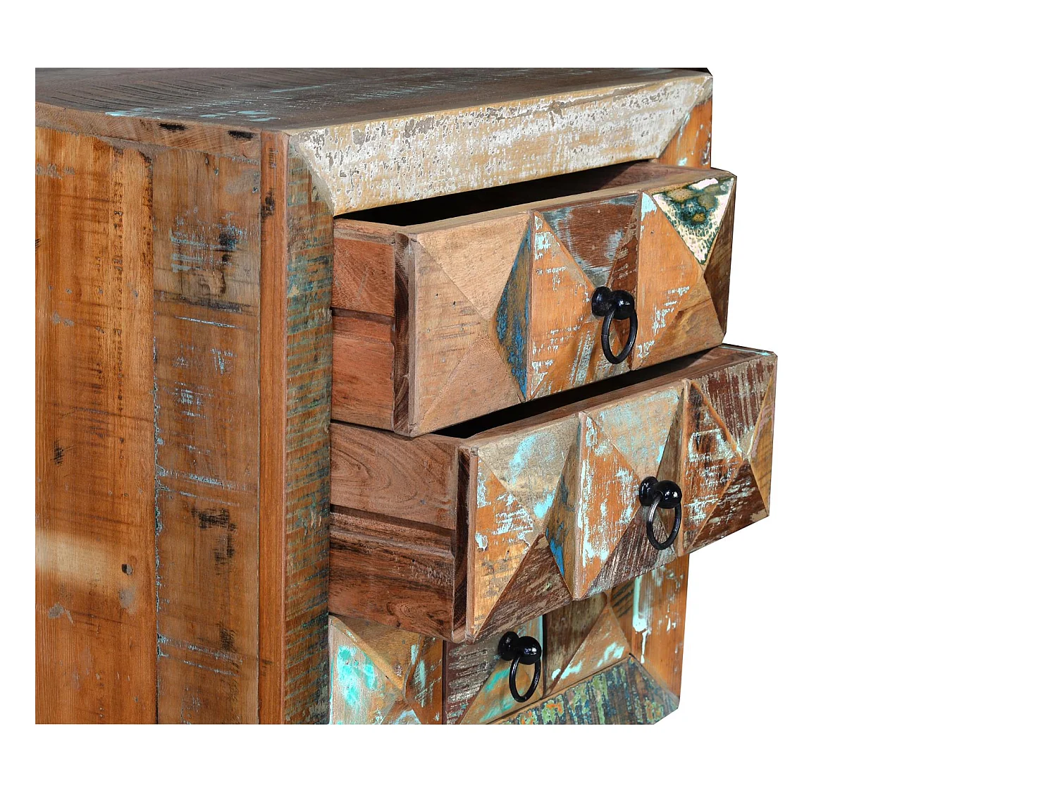 Couchtisch  aus recyceltem Holz