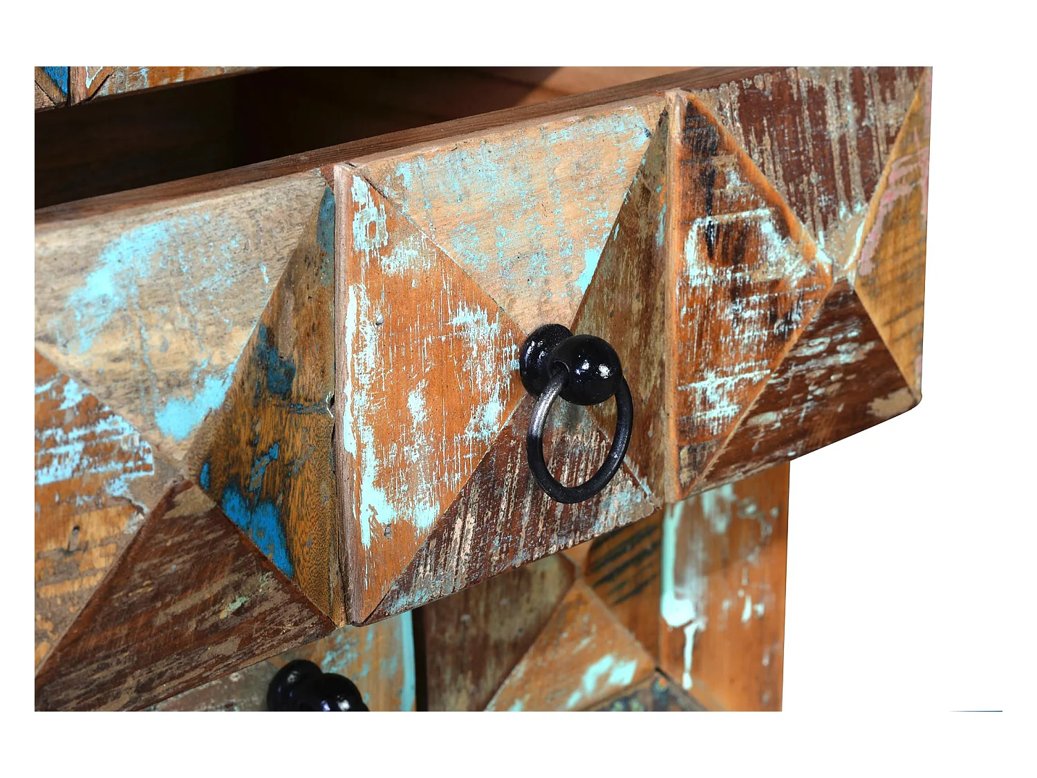 Couchtisch  aus recyceltem Holz