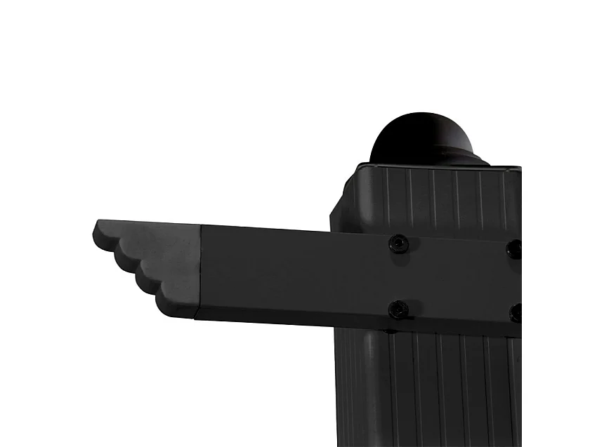 Tonnelle de jardin en aluminium rectangulaire 3x4 SÉRÉNITÉ