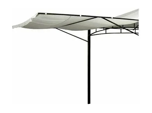 Cenador y Toldo para jardín, terraza, bar y restaurante pagoda Antigua uv 3'3x3'3 m - Antracita