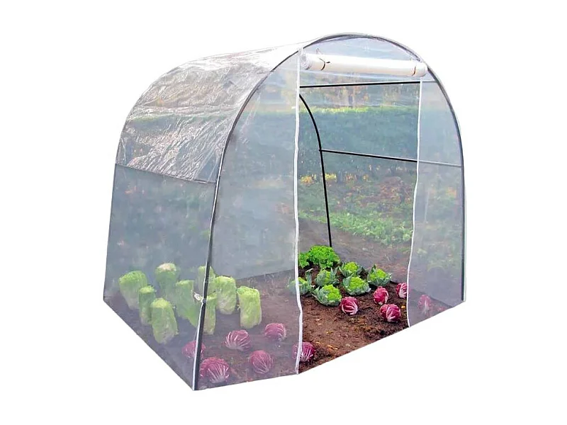 Serra da giardino tunnel 200x150xh180cm telo PVC piante fiori LinaM