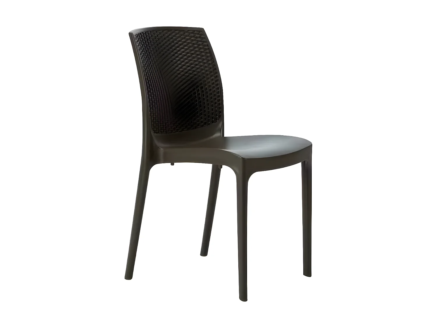 20 Sillas de cocina Apilable de Poliratán BOHÈME Línea Grand Soleil