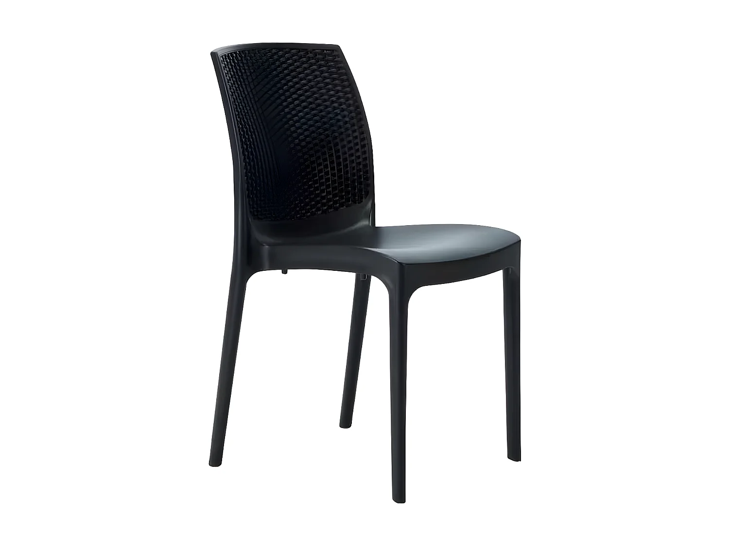 Stühle Küchenstuhl Esstischstuhl Esszimmerstuhl Boheme Grand Soleil - Schwarz