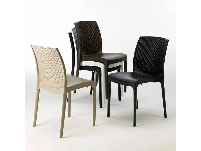 Stühle Küchenstuhl Esstischstuhl Esszimmerstuhl Boheme Grand Soleil - Braun