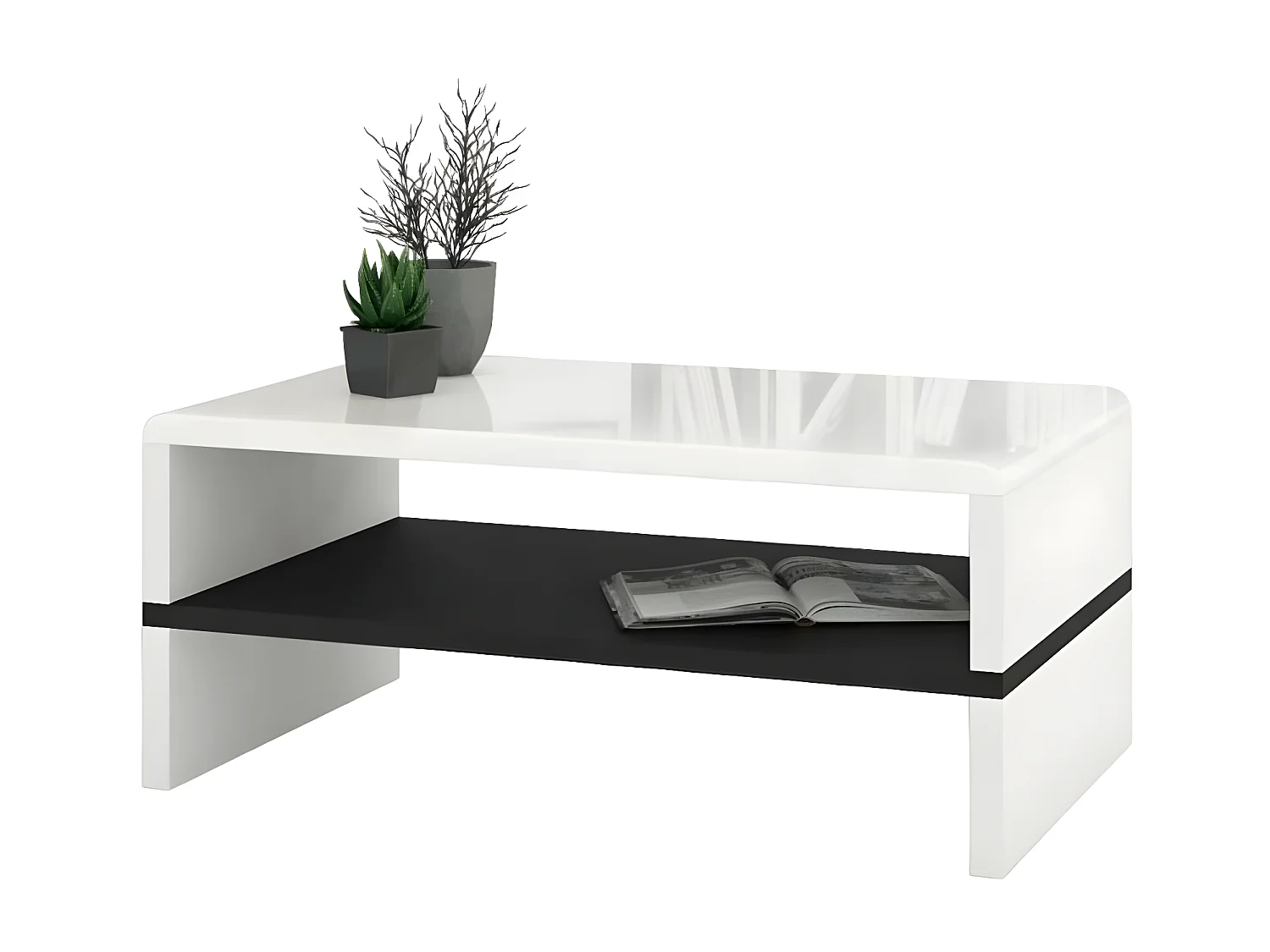 Table basse rectangle design minimaliste moderne PALAWAN