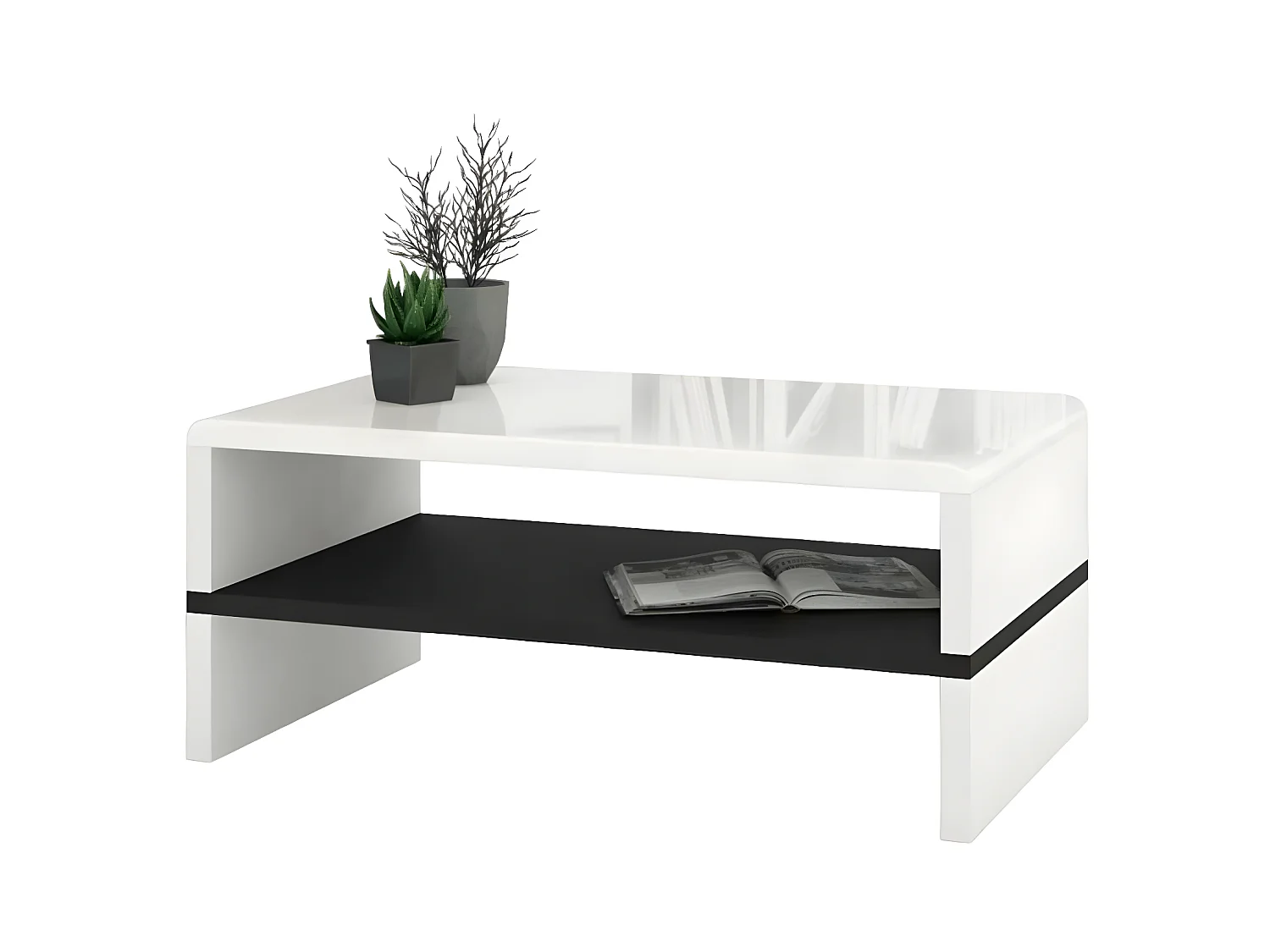 Table basse rectangle design minimaliste moderne PALAWAN