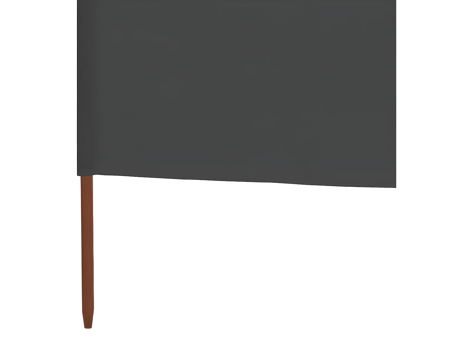 Windscherm 6-panelen 800x160 cm stof antraciet