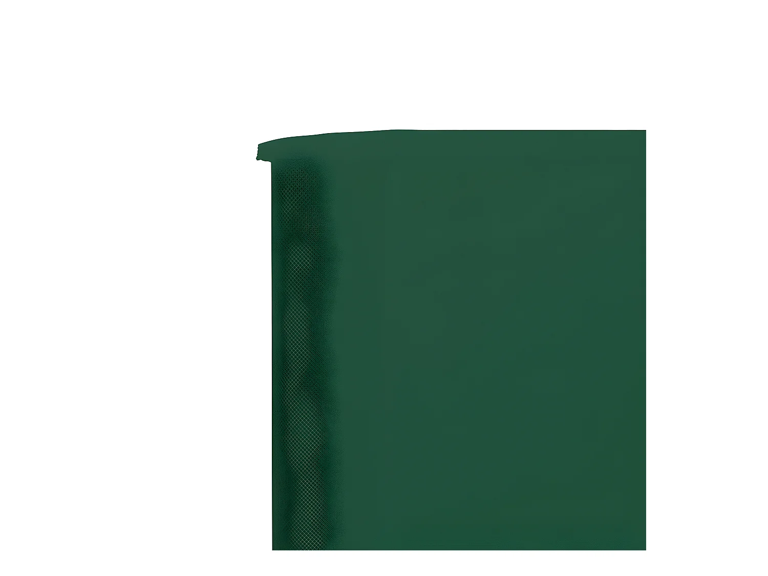 Paravent 5 panneaux Tissu 600 x 120 cm Vert
