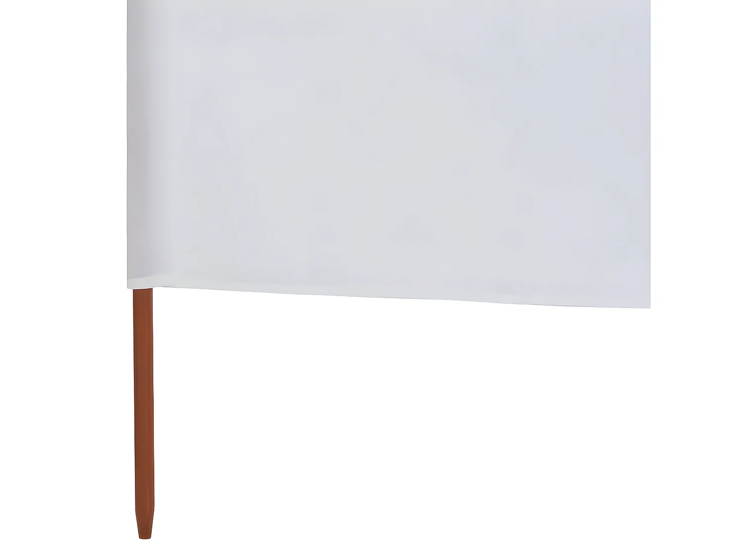 Paravent 6 panneaux Tissu 800 x 120 cm Blanc sable