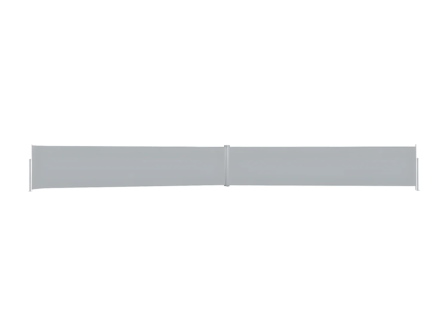 Auvent latéral rétractable de patio 170x1200 cm Anthracite