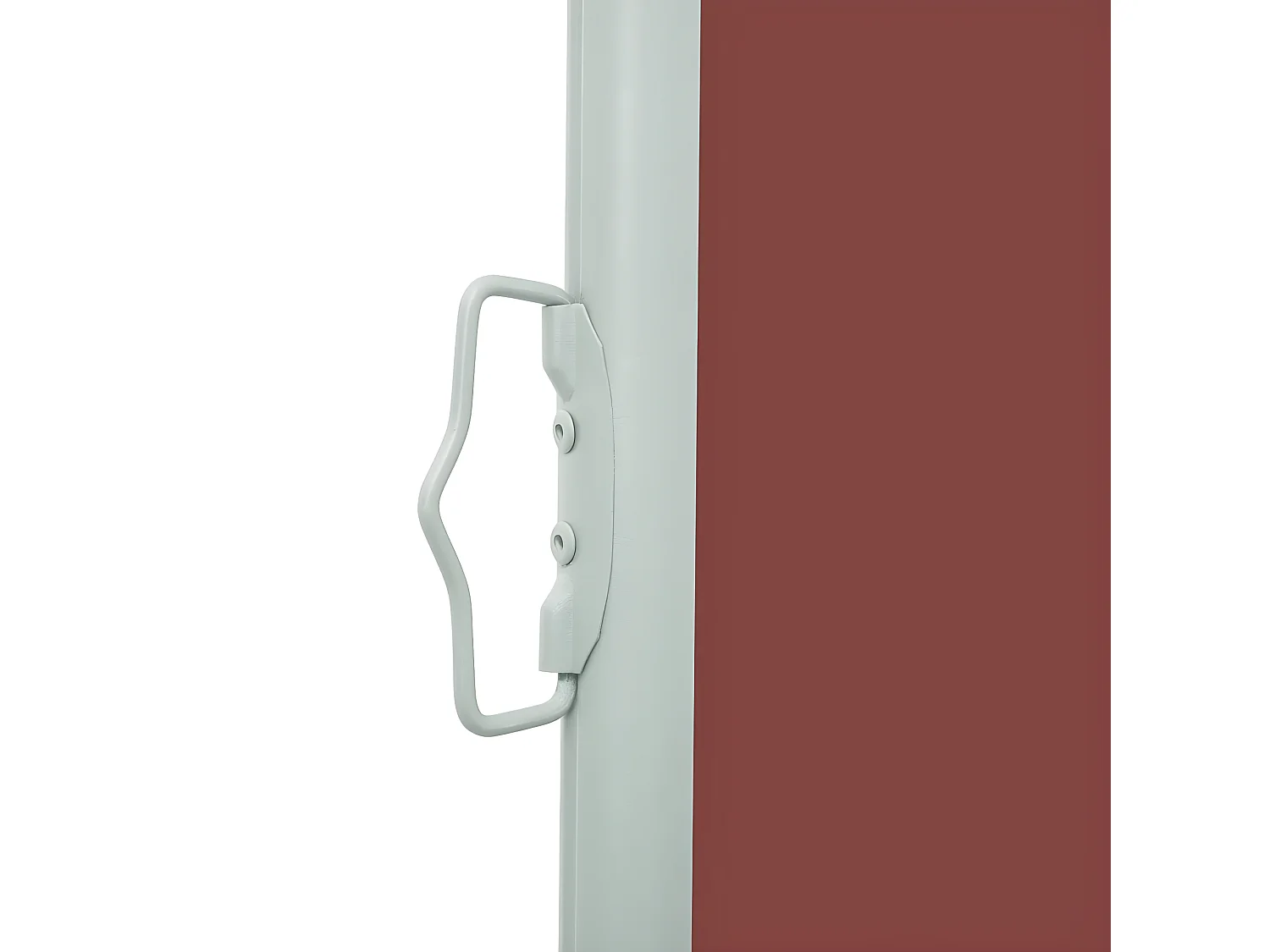 Auvent latéral rétractable de patio 170x300 cm Marron