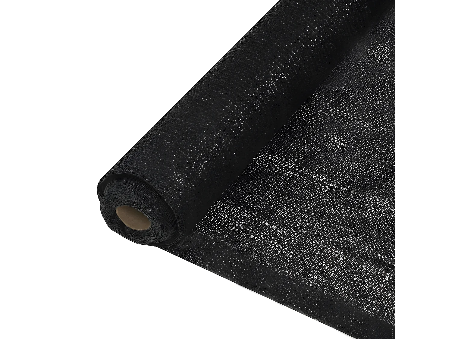 Filet brise-vue PEHD 2 x 10 m Noir