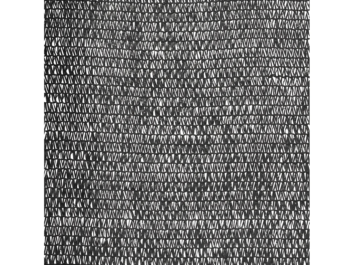Filet brise-vue Noir 1,5x25 m PEHD 195 g/m²