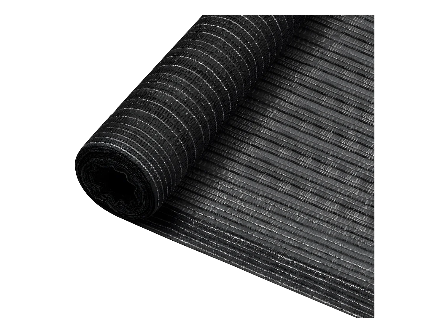 Filet brise-vue Anthracite 1x10 m PEHD 75 g/m²