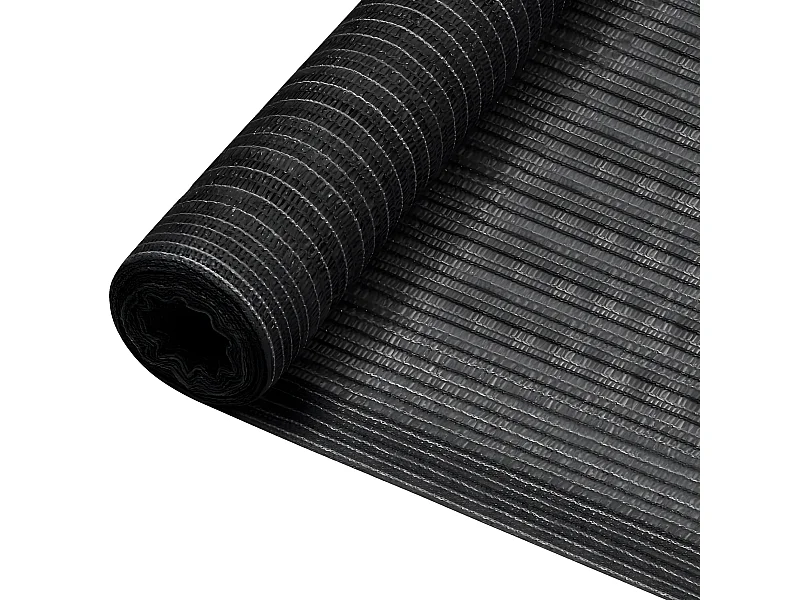 Filet brise-vue Anthracite 1x10 m PEHD 75 g/m²