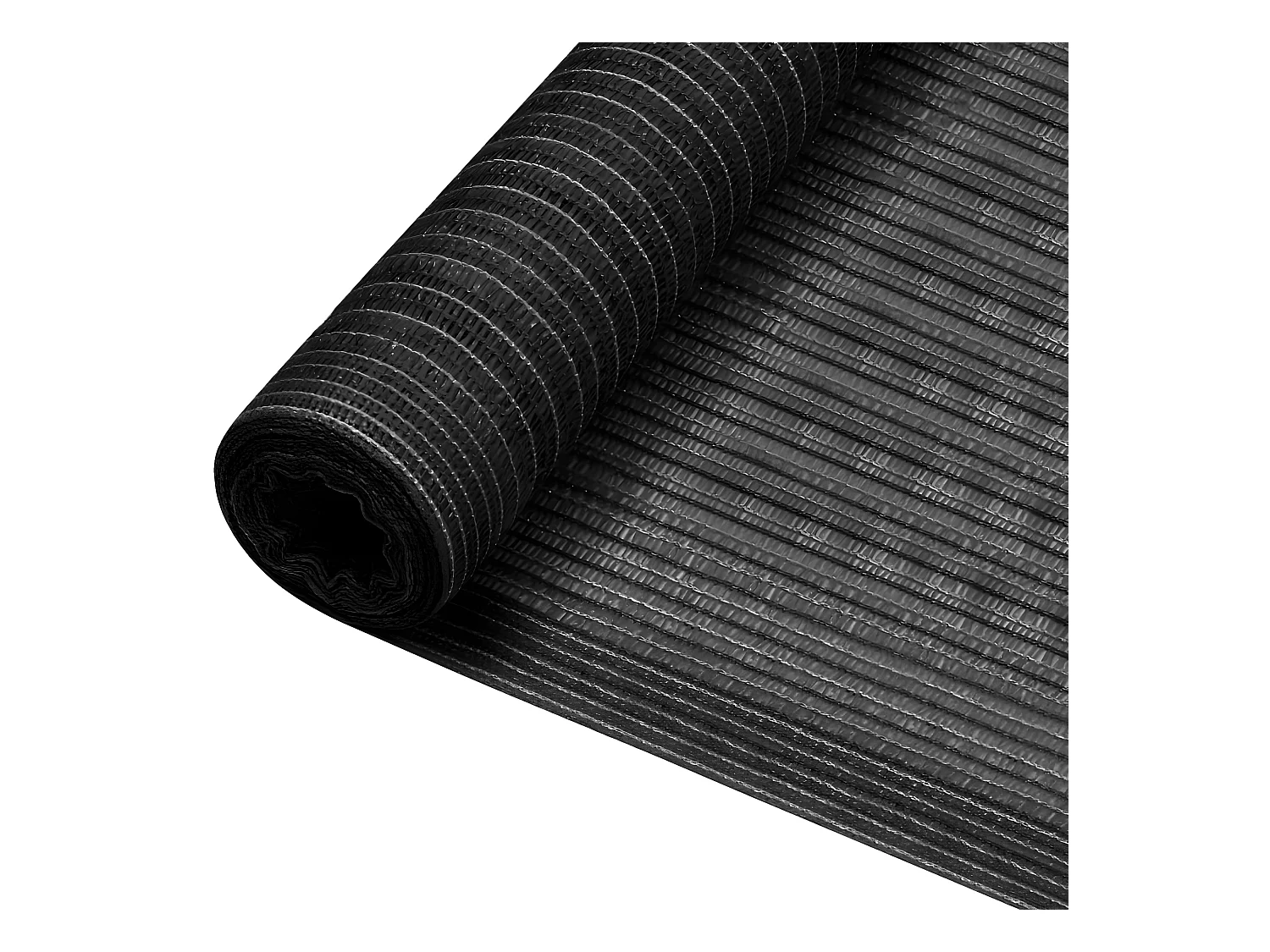 Filet brise-vue Anthracite 1x25 m PEHD 195 g/m²