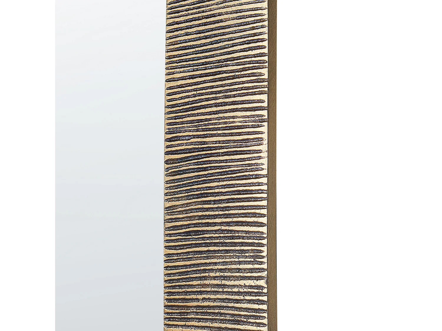 Lustro ścienne SANKOSZ 54 cm 68 cm Metal Złoty