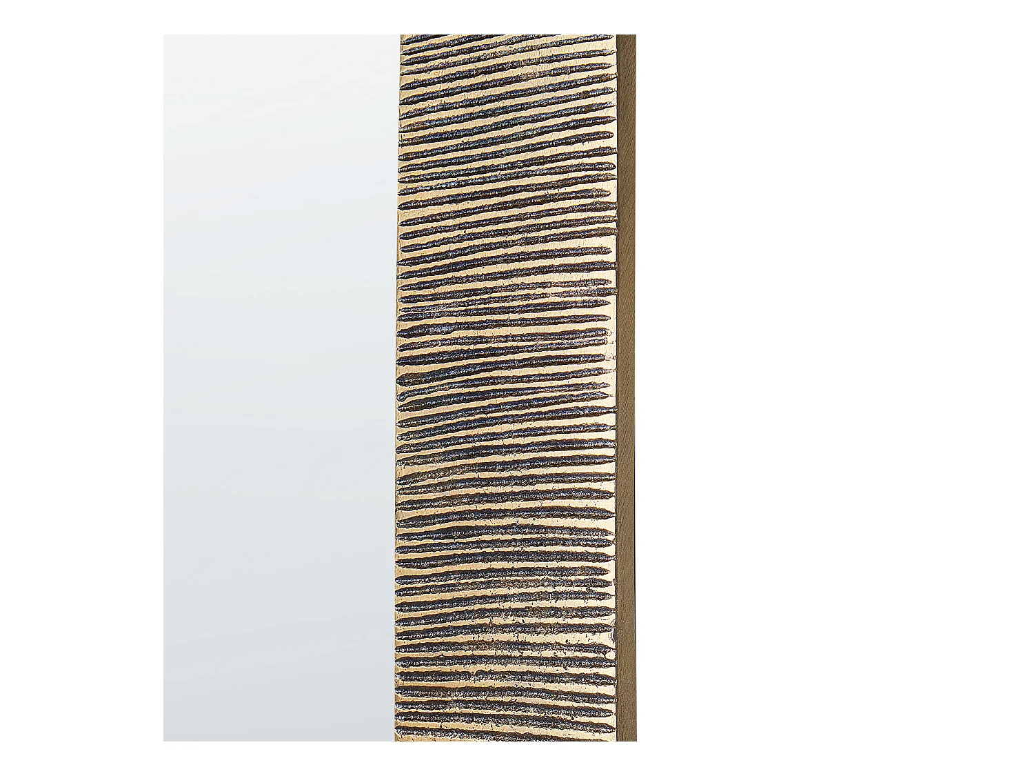 Wandspiegel SANKOSZ 54 cm 68 cm Metaal Goud