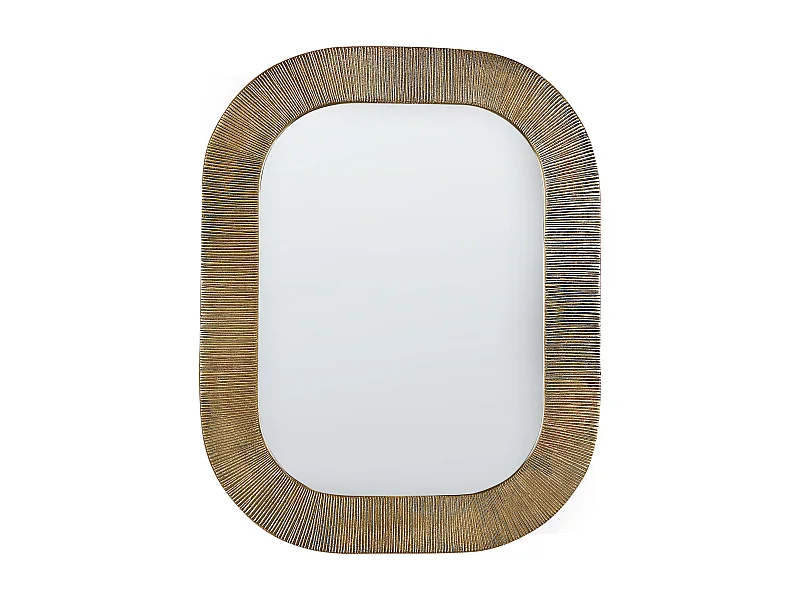 Wandspiegel SANKOSZ 54 cm 68 cm Metall Gold