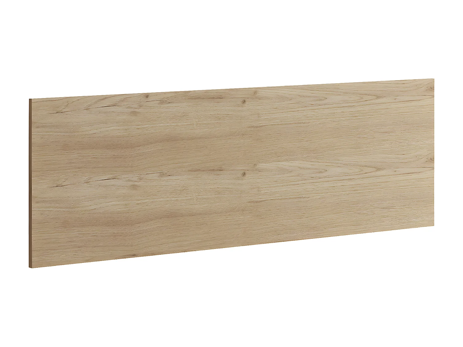 Cabecero adulto color Roble dorado - Altura 50 x Longitud 160 x Profundidad 1.6 cm