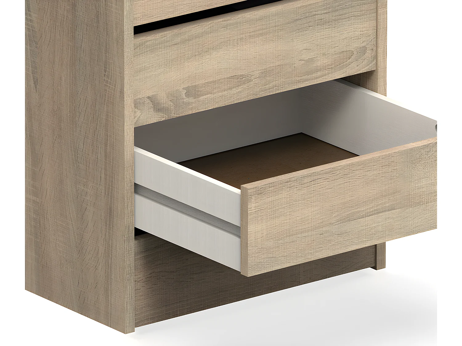 Cómoda Mueble de almacenamiento color Cambrian - Altura 61 x Longitud 46 x Profundidad 45 cm