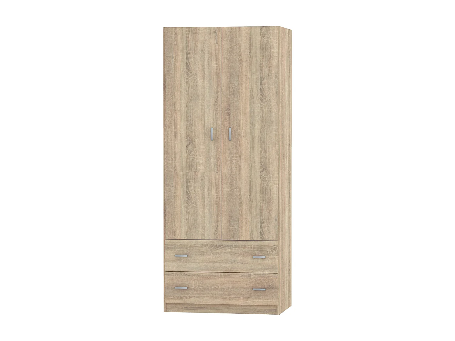 Armario ropero / Mueble de almacenamiento color Cambrian - Altura 180 x Longitud 74 x Profundidad 50 cm