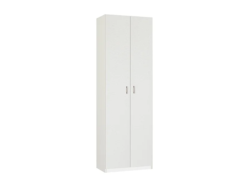Armario / Mueble de almacenamiento, color Blanco - Altura 180 x Longitud 60 x Profundidad 35 cm