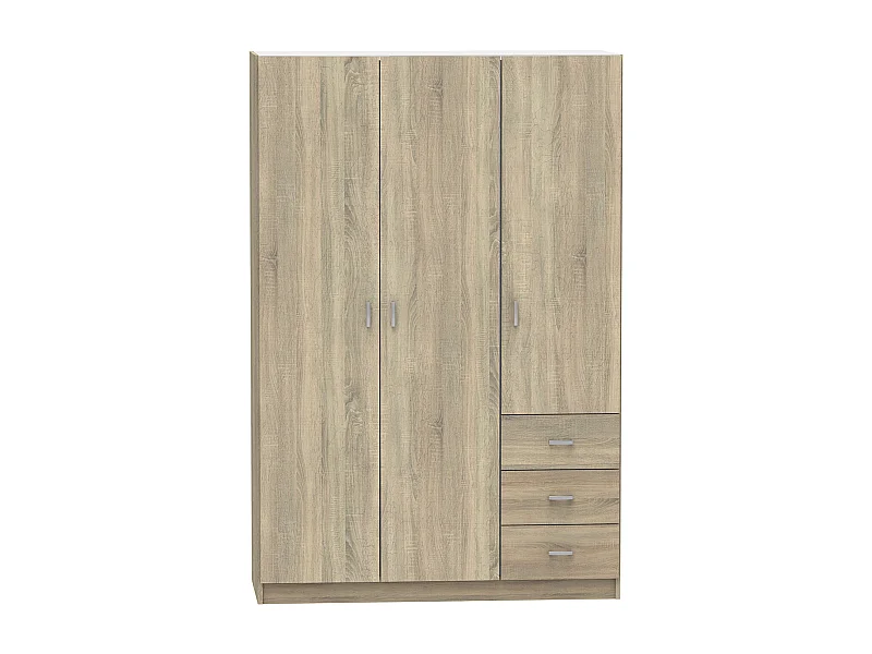 Armario ropero / Mueble de almacenamiento color Cambrian - Altura 180 x Longitud 120 x Profundidad 50 cm