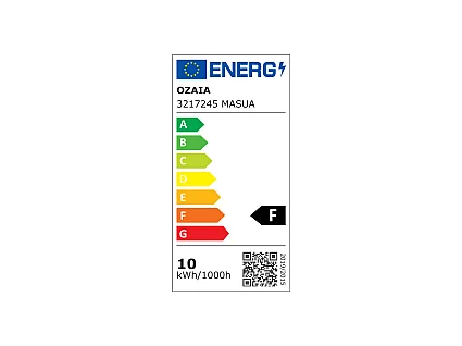 Espejo de baño rectangular con luz antivaho - 50 x 80 cm - MASUA