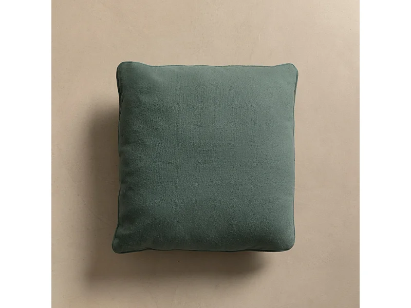 Coussin textile dark mint 45 cm x 45 cm-Bloq