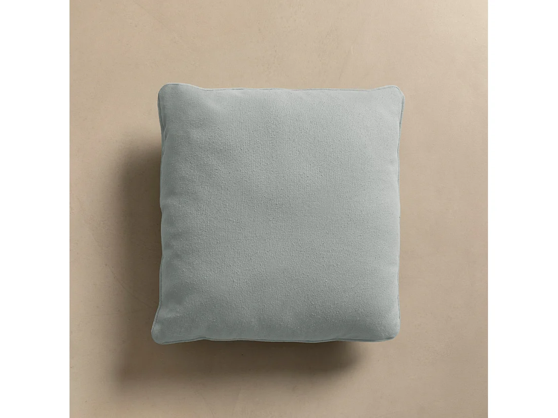 Coussin textile light mint 45 cm x 45 cm-Bloq