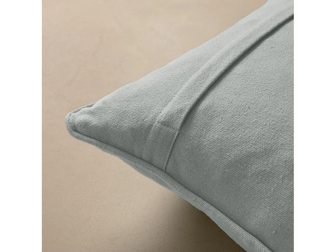Coussin textile light mint 45 cm x 45 cm-Bloq