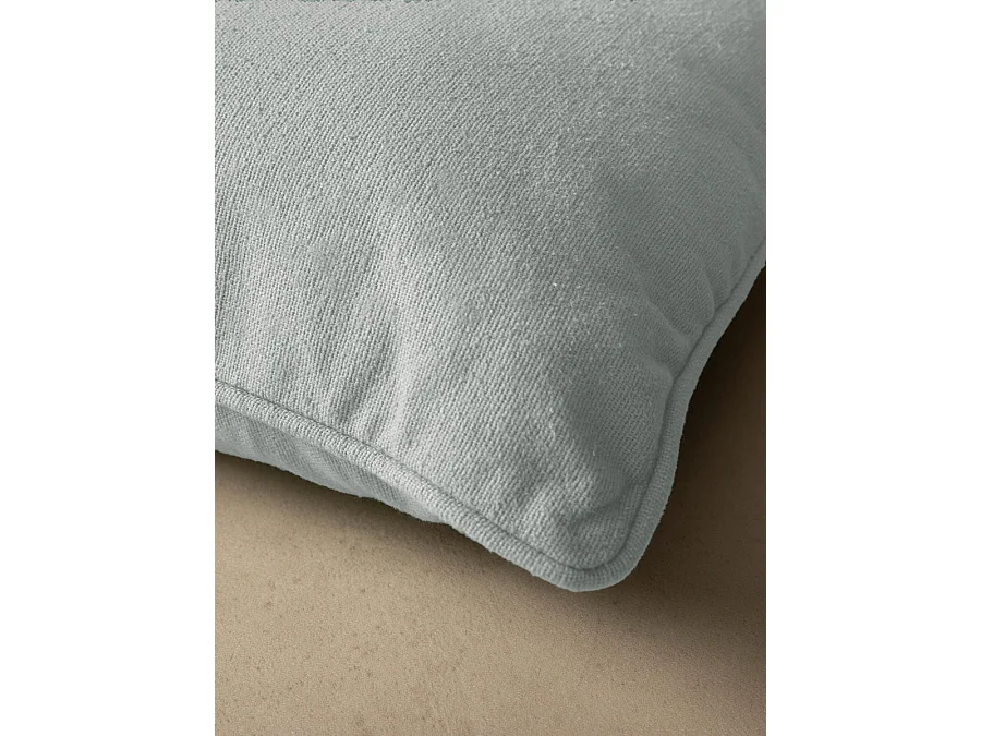 Coussin textile light mint 45 cm x 45 cm-Bloq