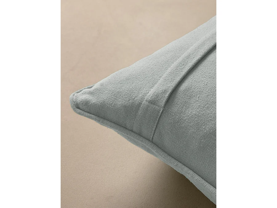 Coussin textile light mint 45 cm x 45 cm-Bloq