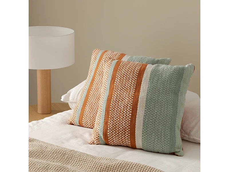 Coussin textile  50 cm x 50 cm-Pisco