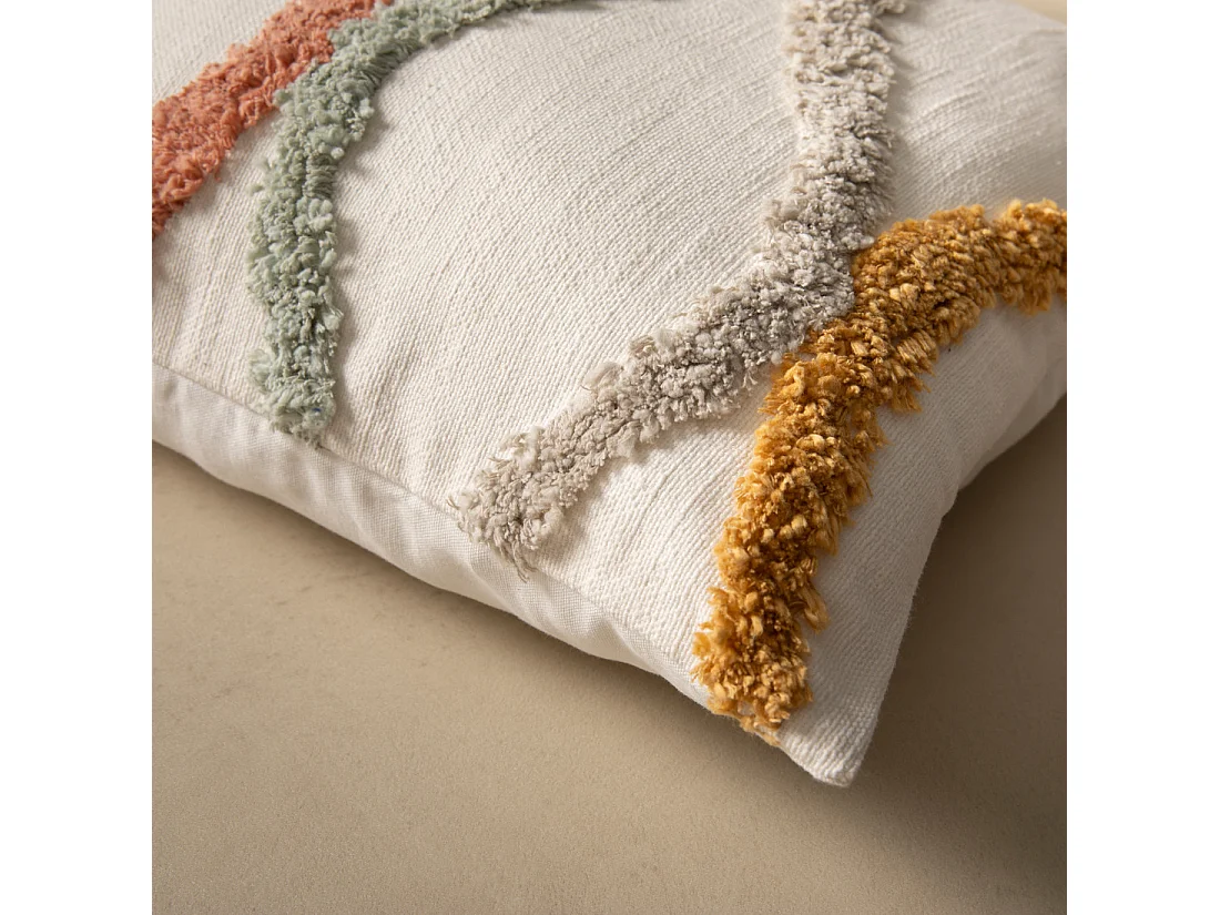 Coussin textile  45 cm x 45 cm-Tufted