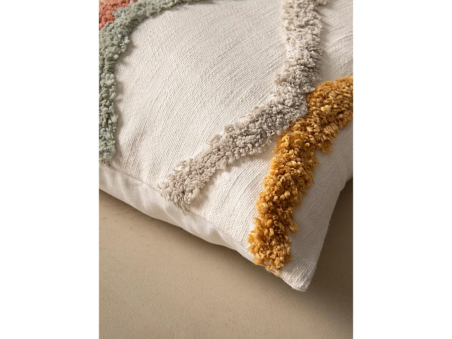 Coussin textile  45 cm x 45 cm-Tufted