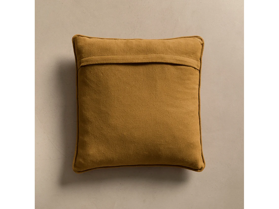 Coussin textile tobacco 45 cm x 45 cm-Bloq