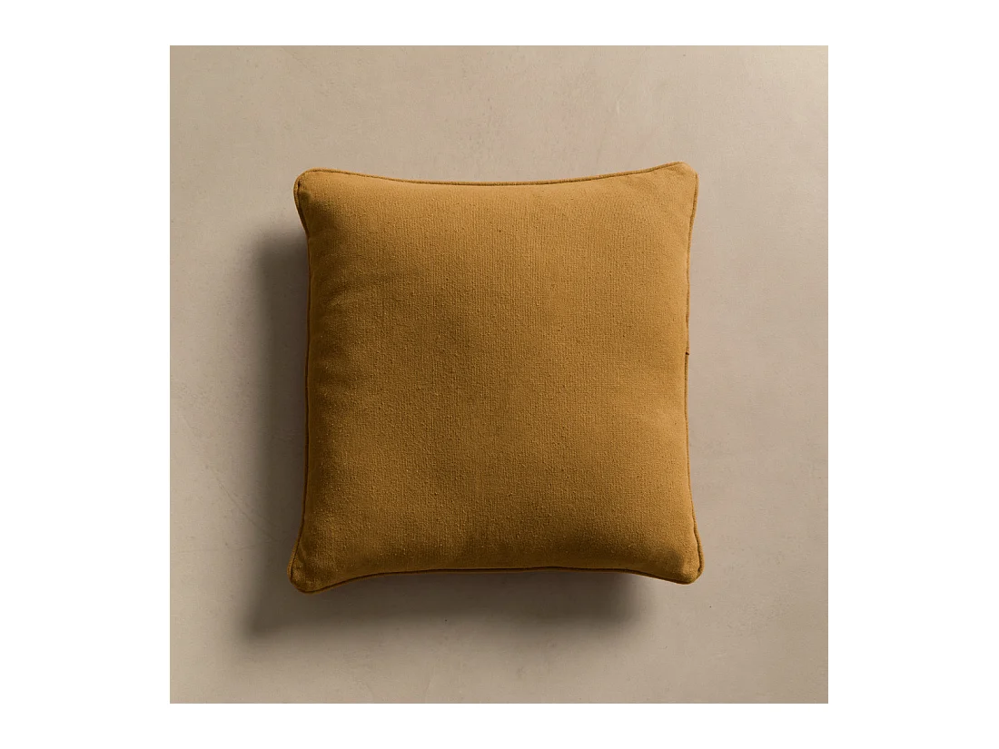 Coussin textile tobacco 45 cm x 45 cm-Bloq