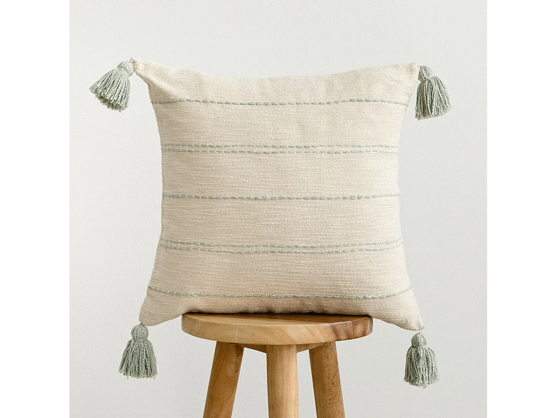 Coussin textile  45 cm x 45 cm-Pomline