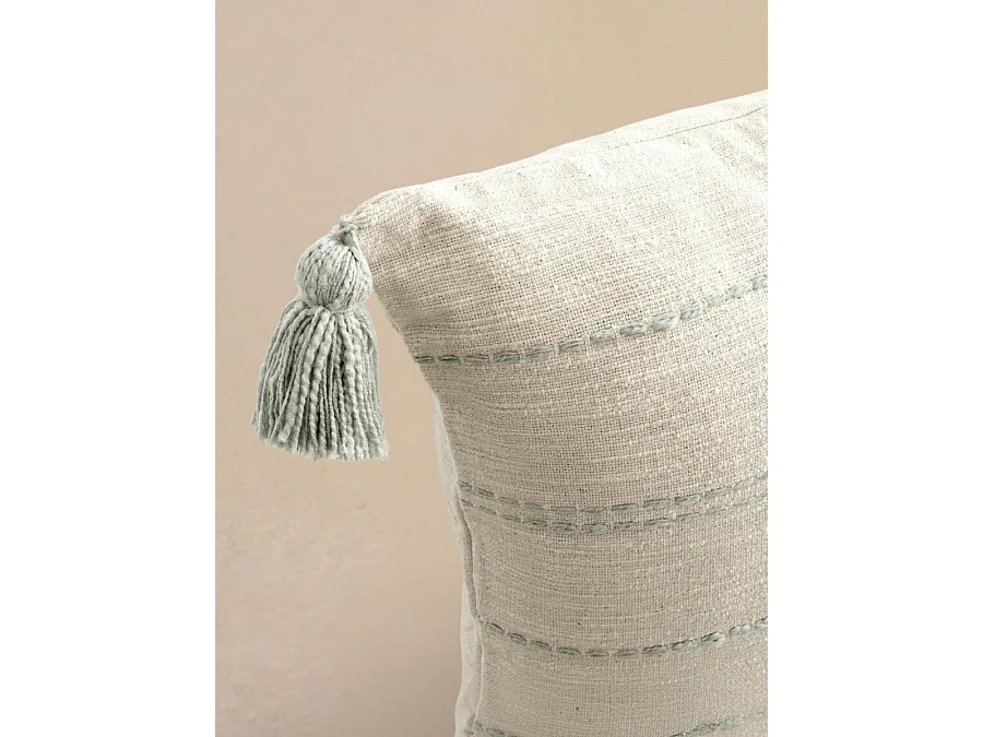 Coussin textile  45 cm x 45 cm-Pomline